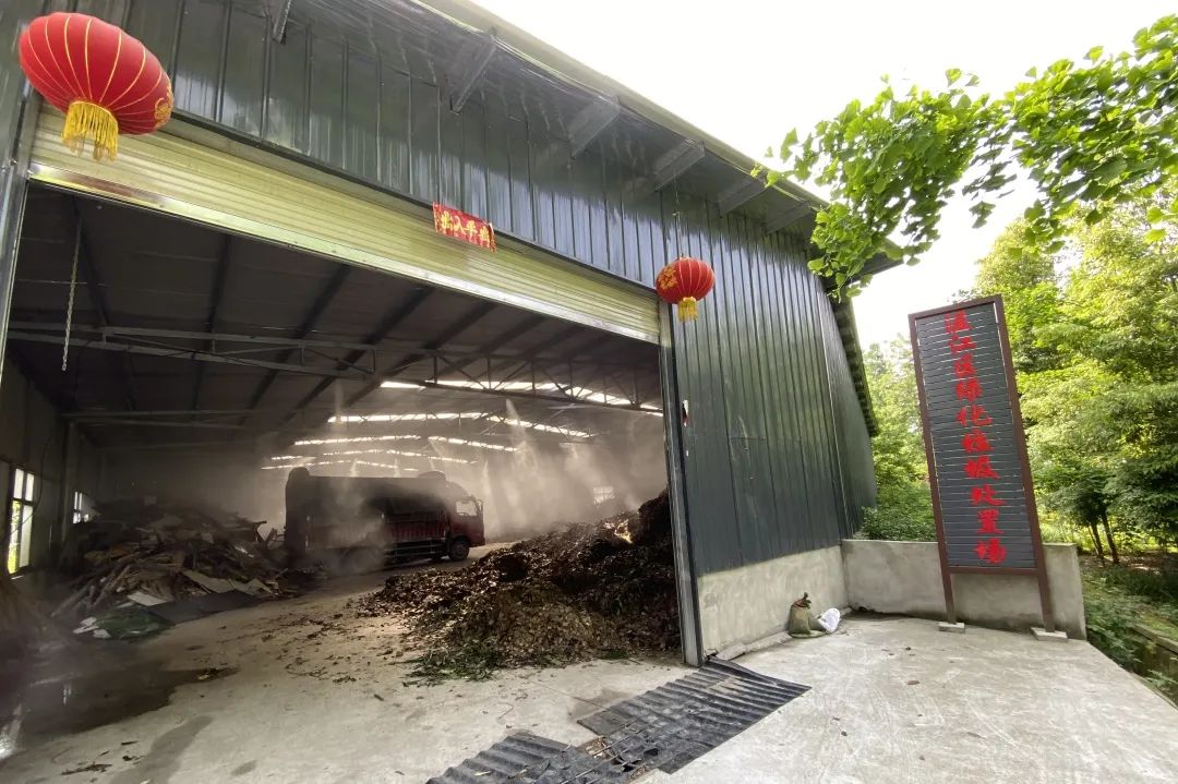 落叶、枯枝重获“新生”！温江的绿化垃圾有了“好去处”~